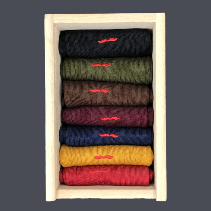 Semainier chaussettes homme