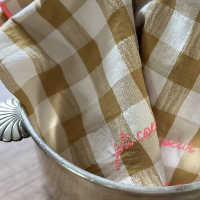 Serviette de table Vichy – Image 13