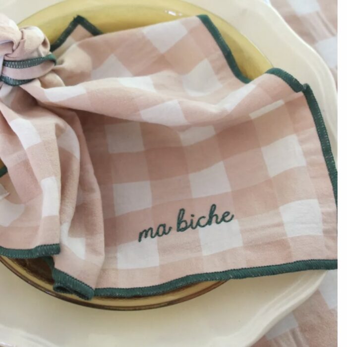 Serviette de table Vichy – Image 7