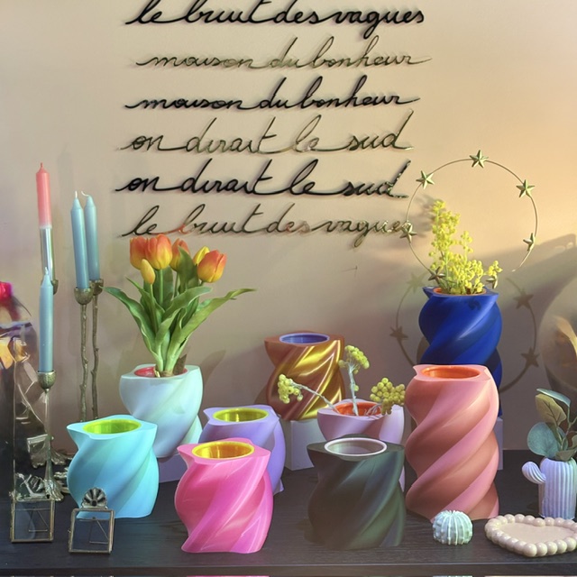 Vase Fluo