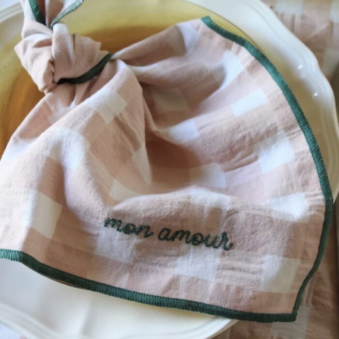Serviette de table Vichy – Image 9